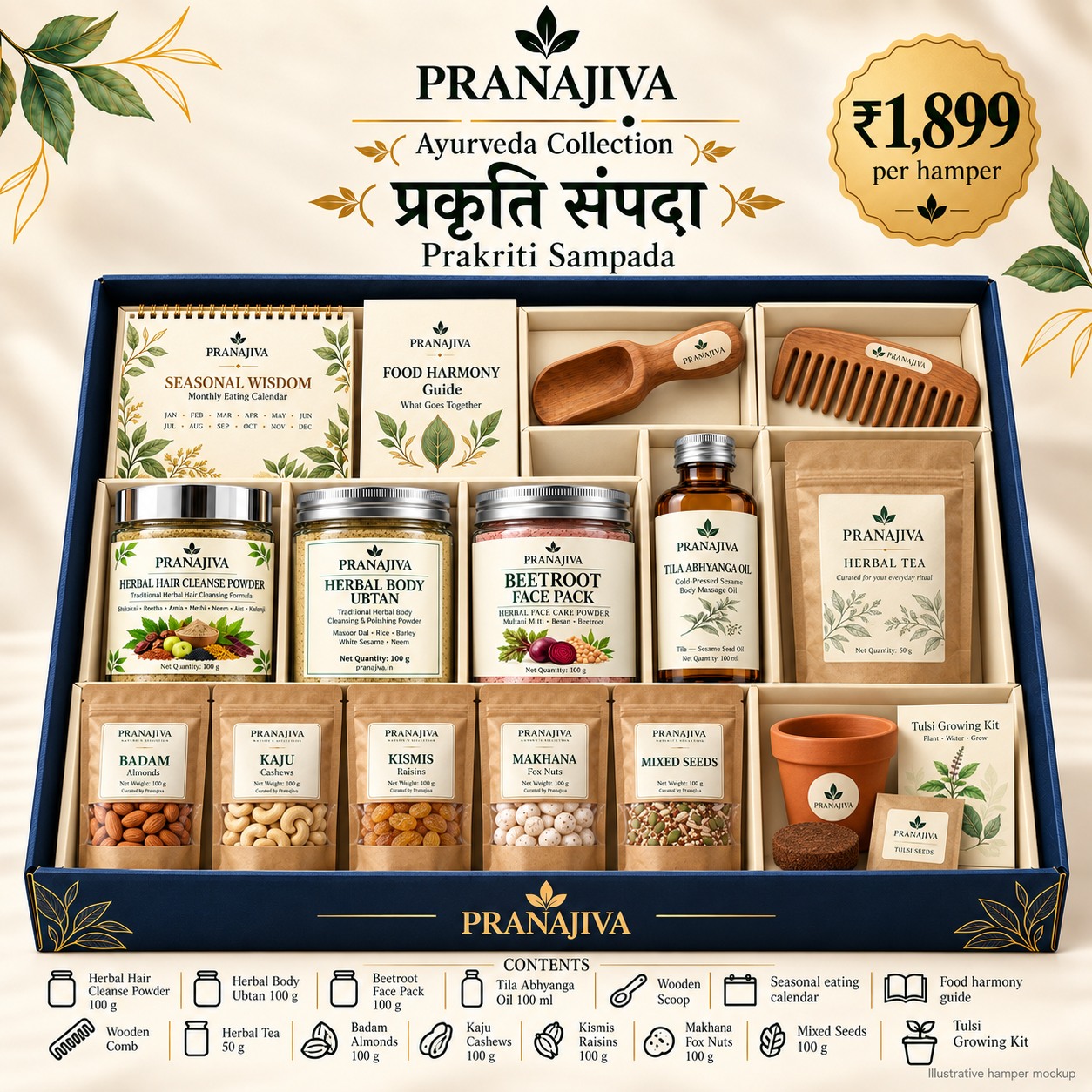 PranaJiva Prakriti Sampada Gift Hamper - Image 1