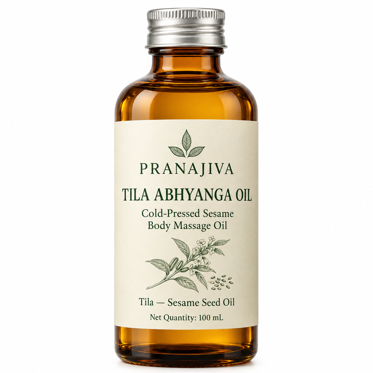 PranaJiva Tila Abhyanga Oil - Image 1